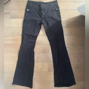 Brandy Melville Black Flare Pant